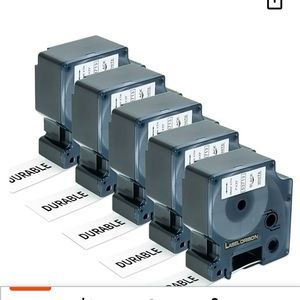 New Label Orison Compatible with Black/White Labeling Cassette for LabelManager